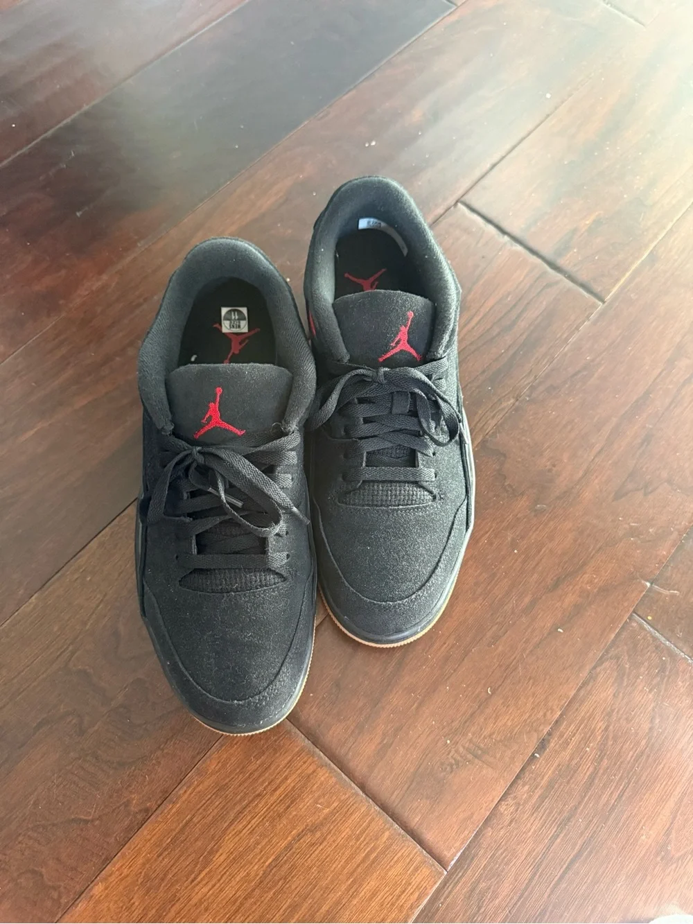 Men's Jordan Flight Court black and red